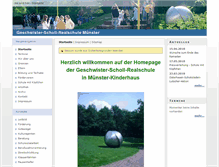 Tablet Screenshot of gsrs-muenster.de